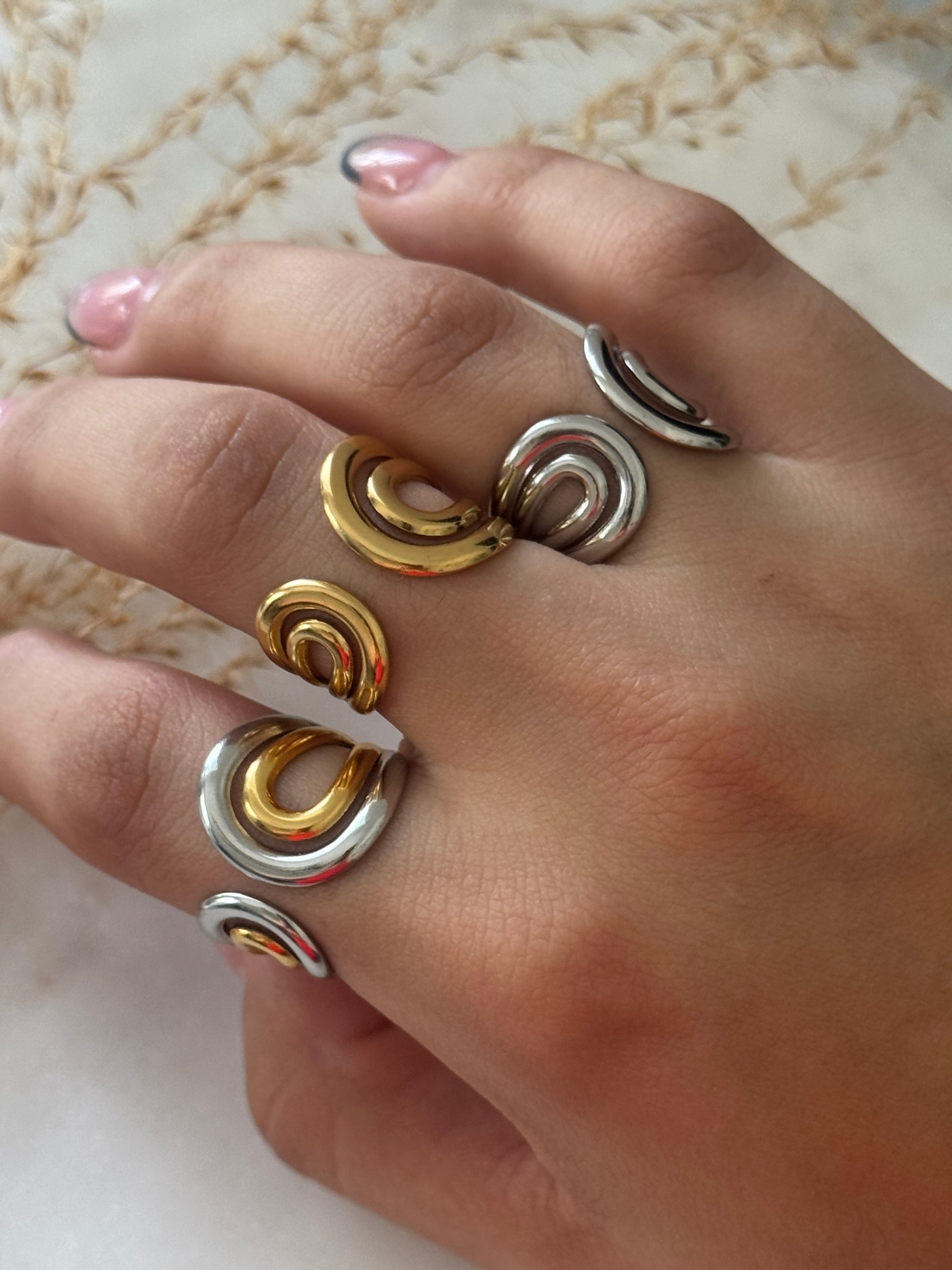 Ember Chunky Ring