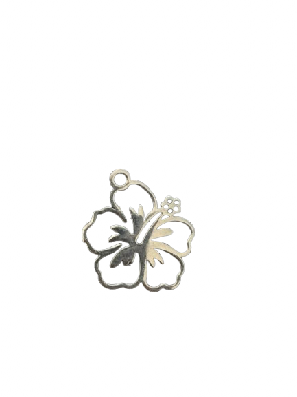 SILVER AMAPOLA CHARM