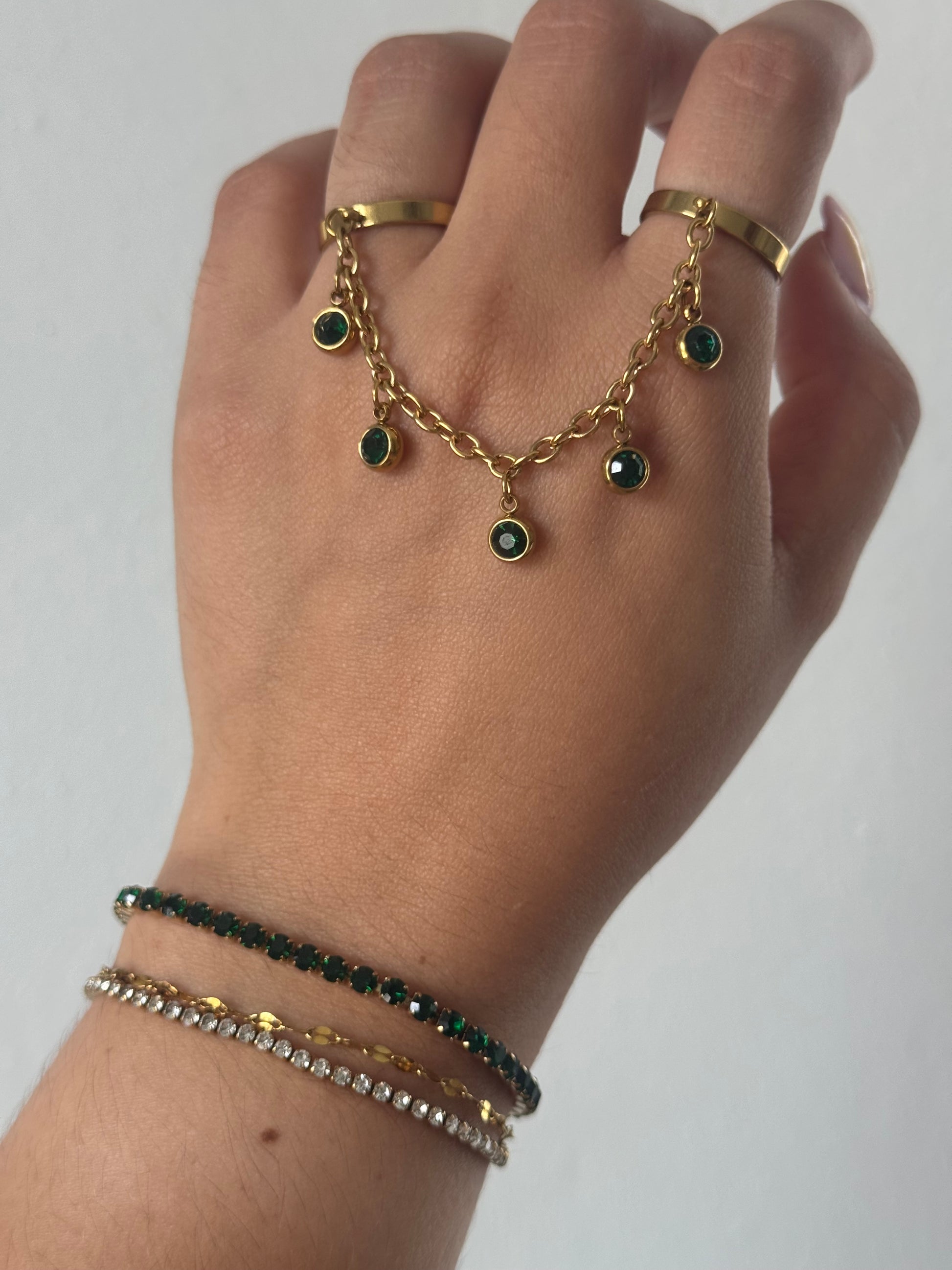Elandra Emerald Bracelet