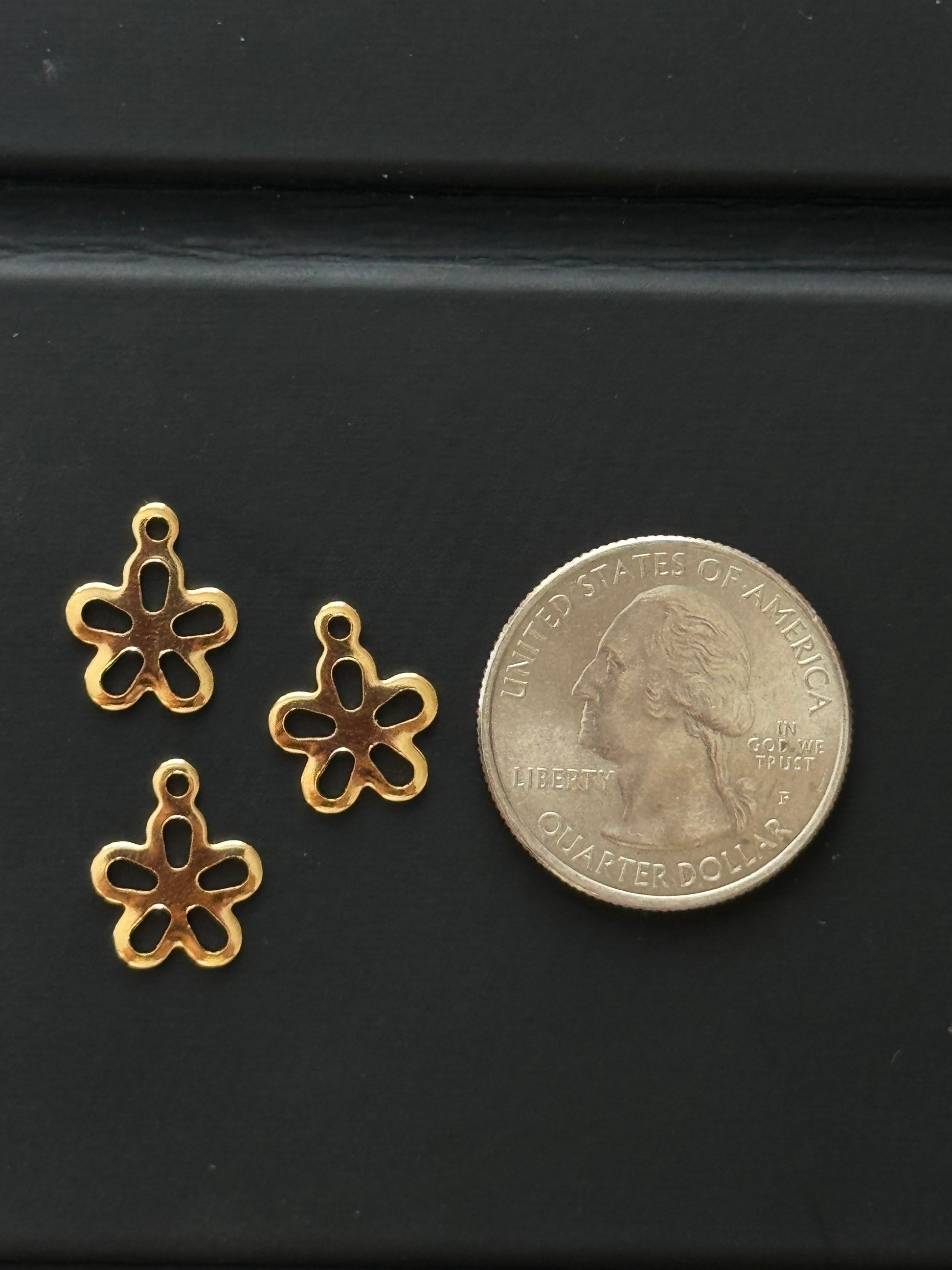 Mini Flowers Charms