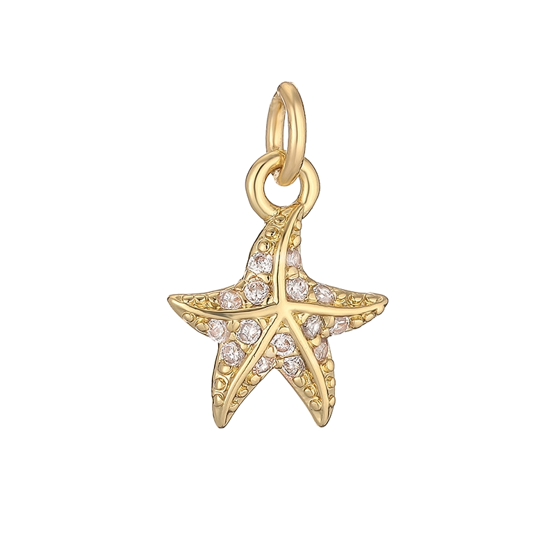 SEA STAR DIAMOND MINI CHARM