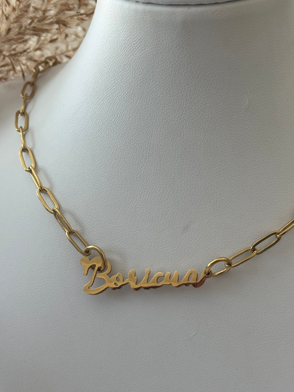 Boricua de Pura Sepa Necklace