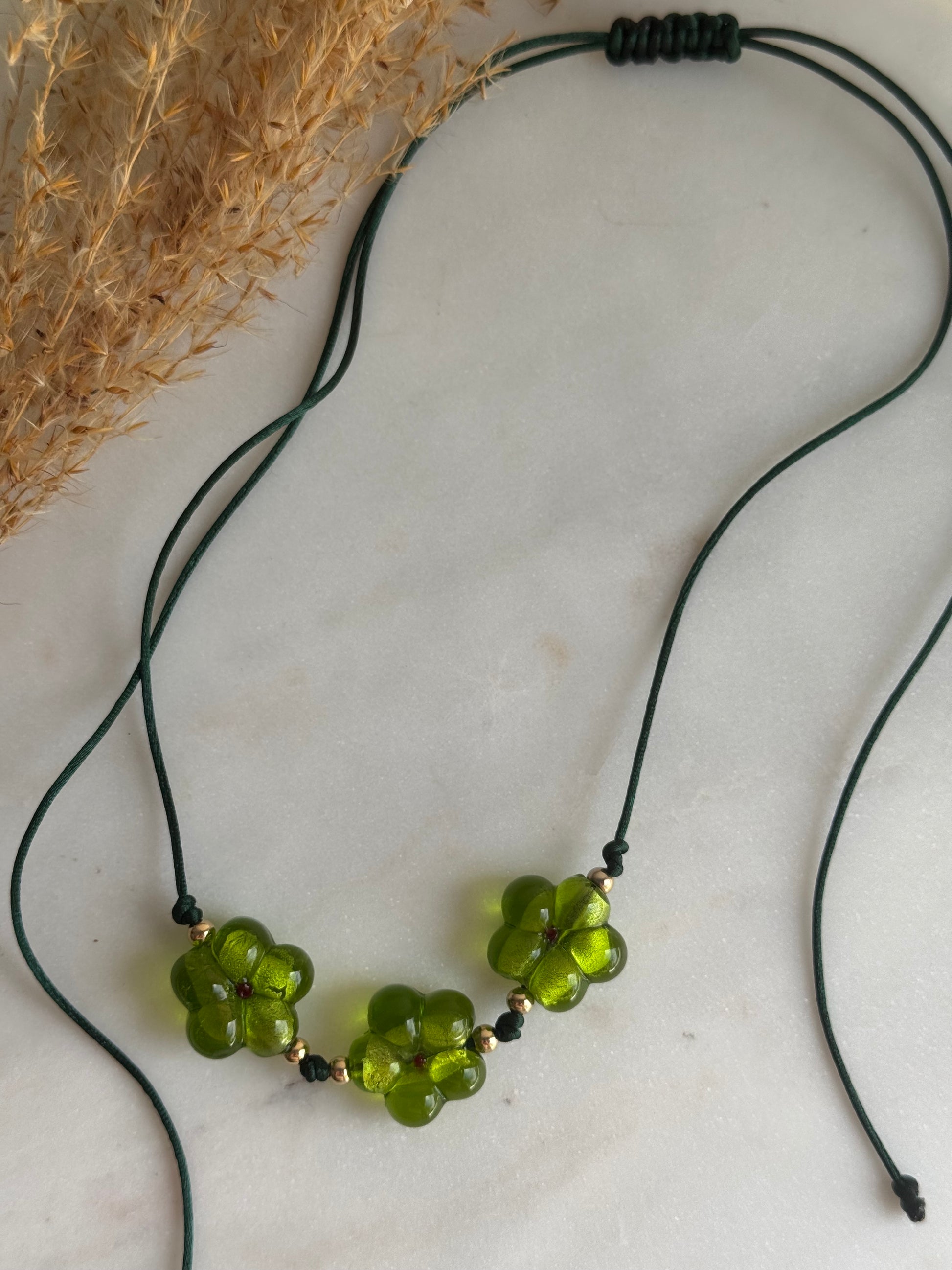 Aster Flower Necklace