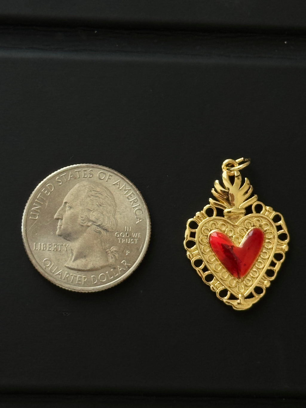 Queen Heart Charms