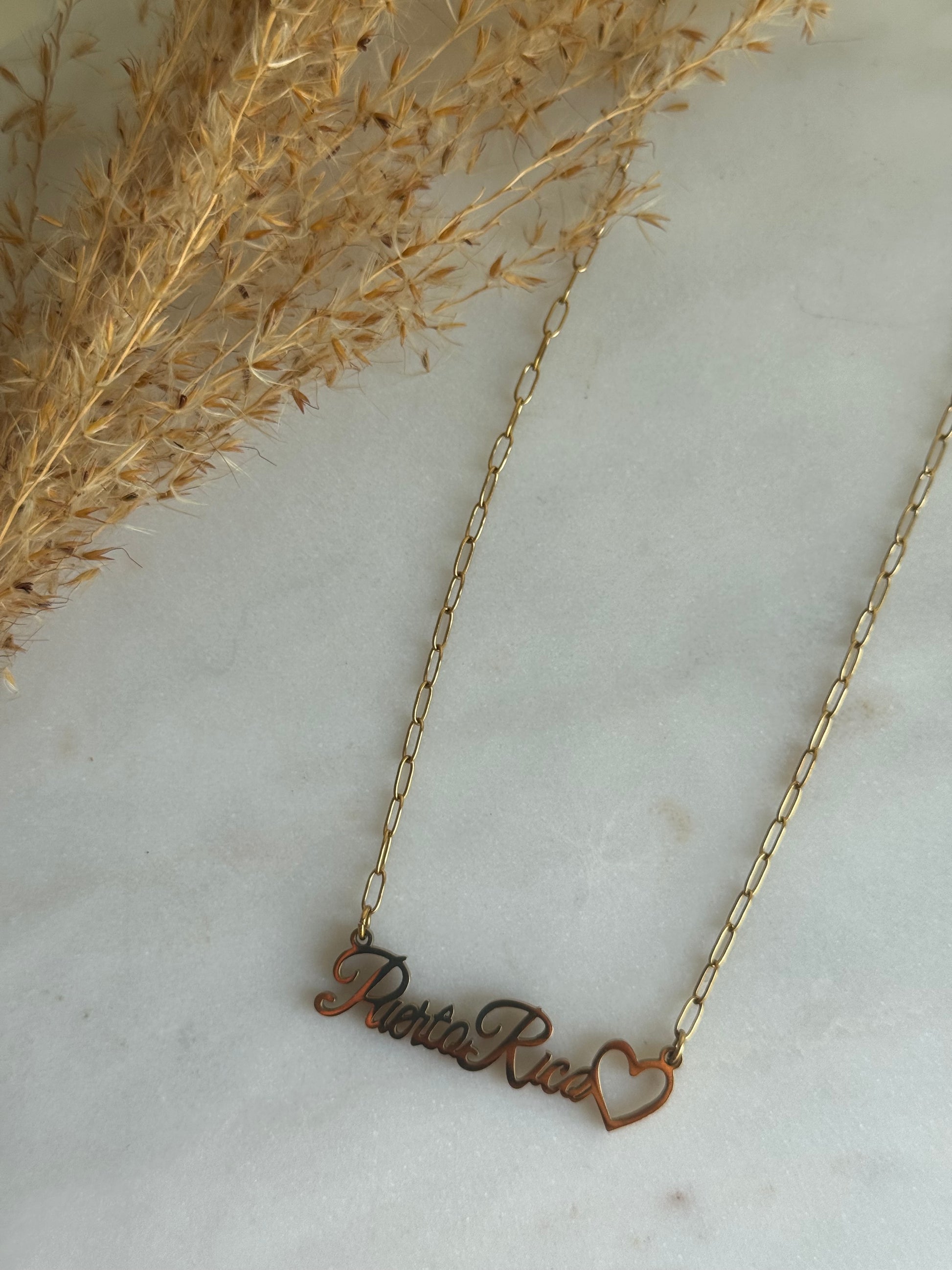 Puerto Rico ❤️ Necklace