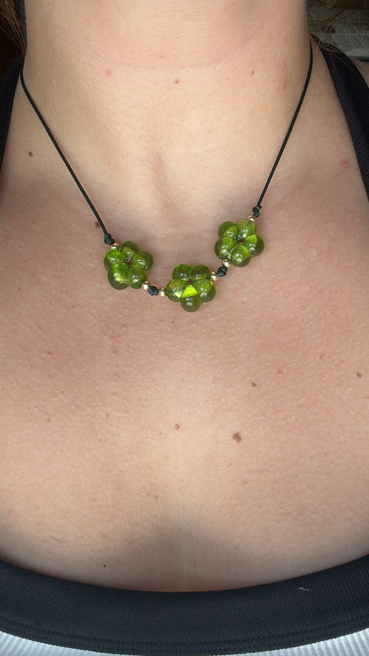 Aster Flower Necklace