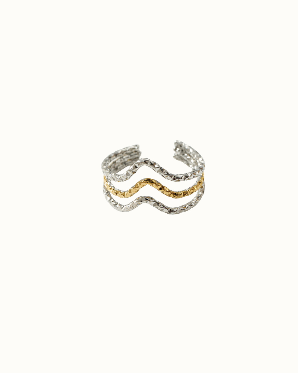 Elena Two Tones Ring