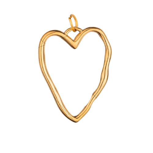 Chunky Heart Charm