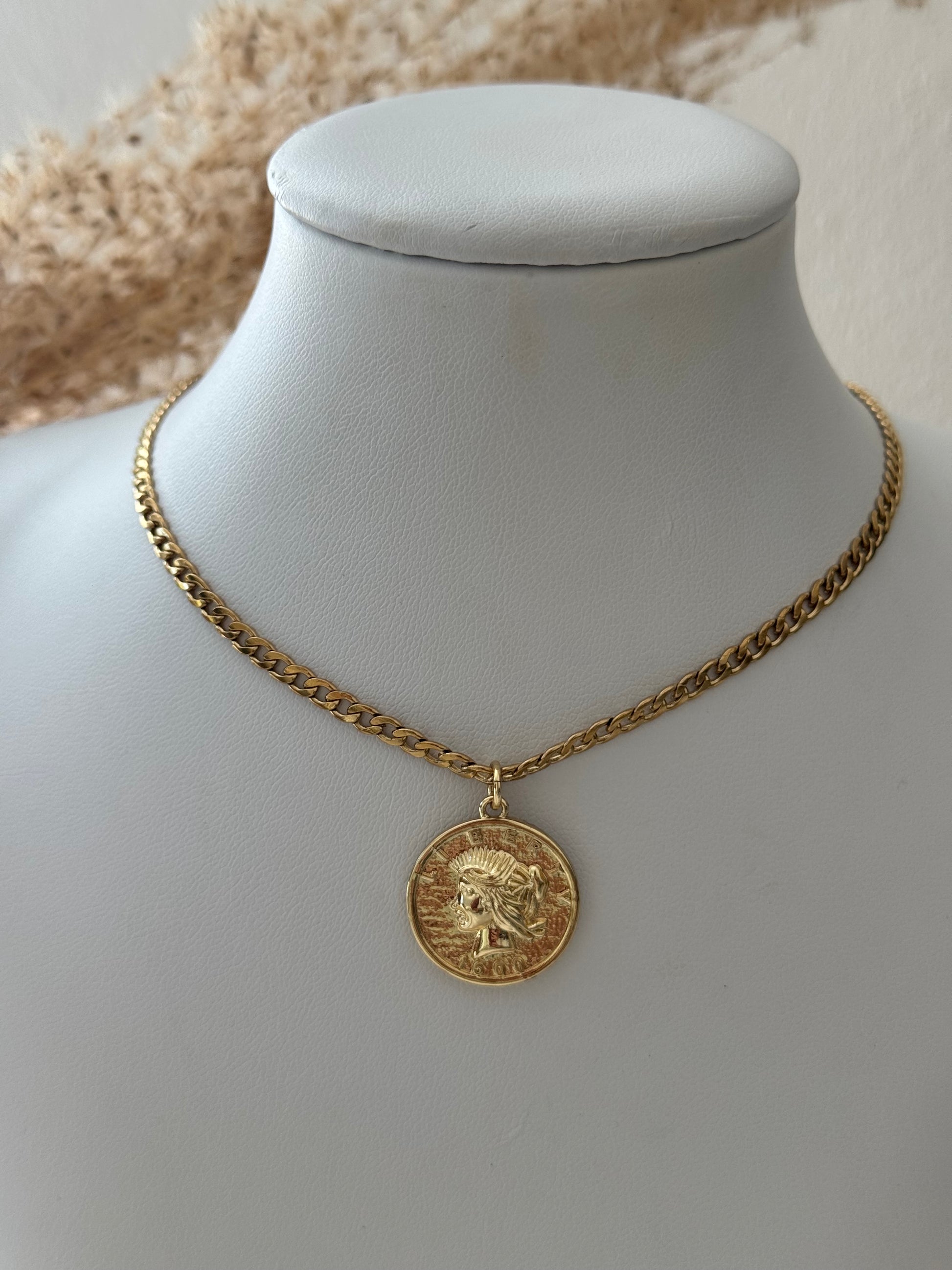Liberty Moneda Necklace