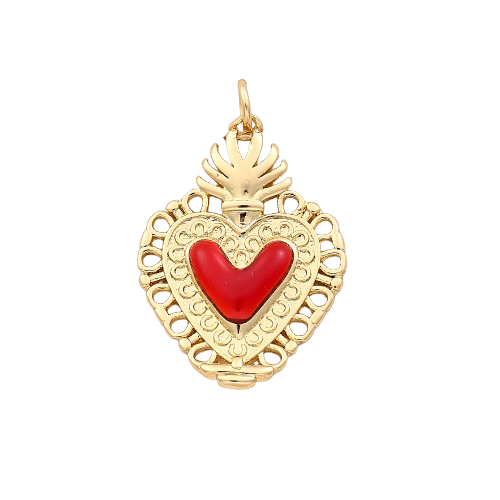 Queen Heart Charms