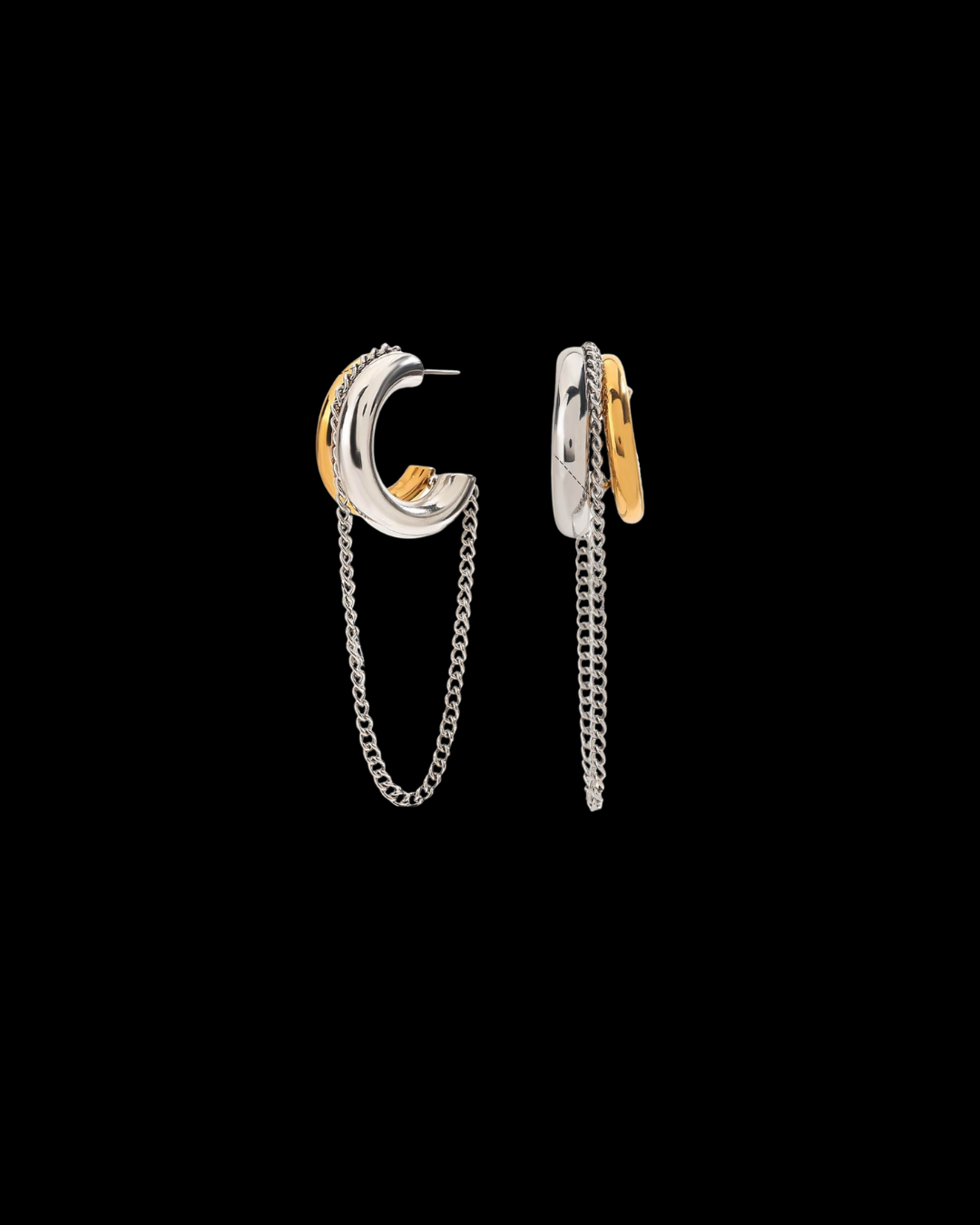 Aura Two Tones Earrings