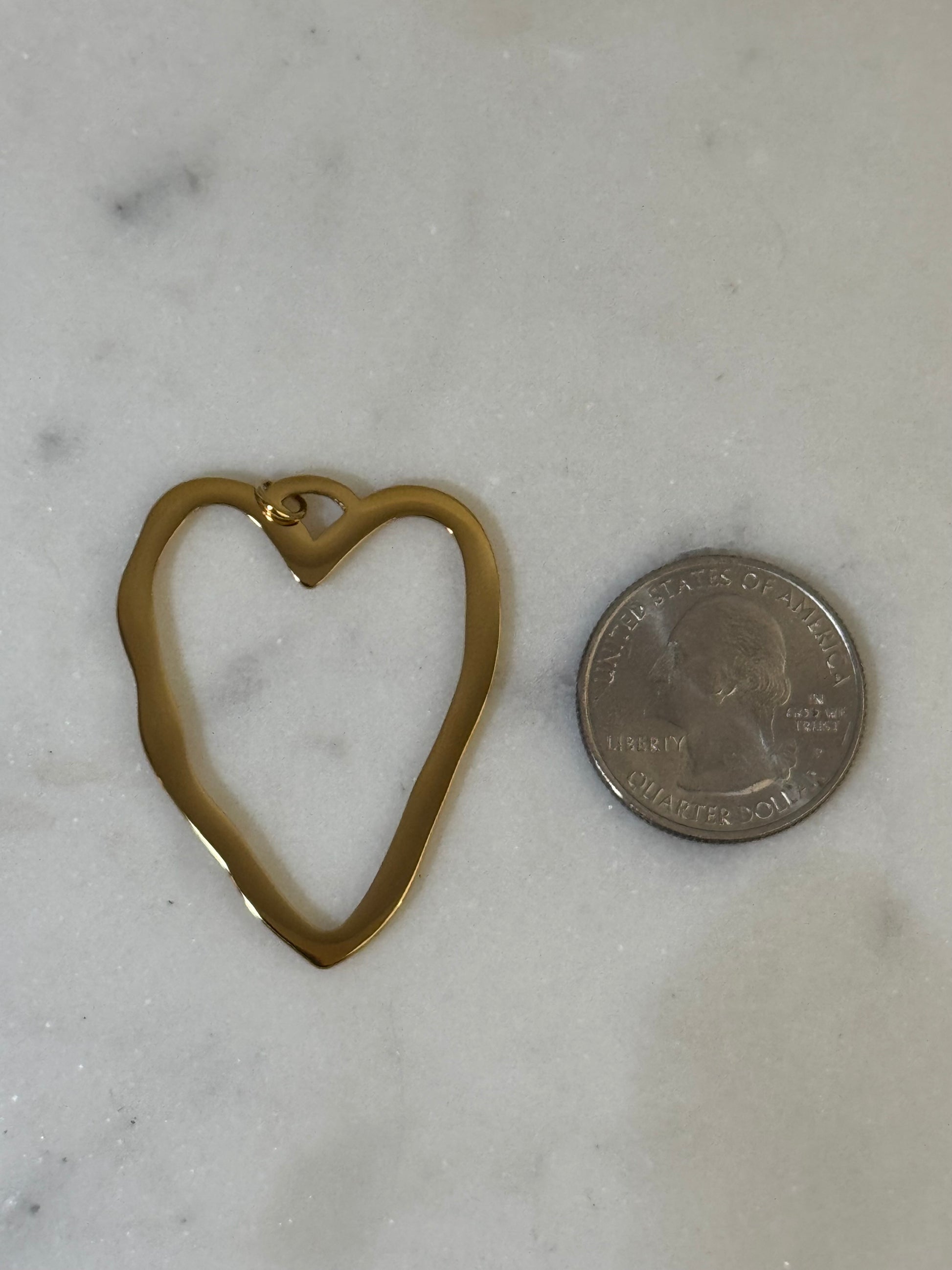 Chunky Heart Charm