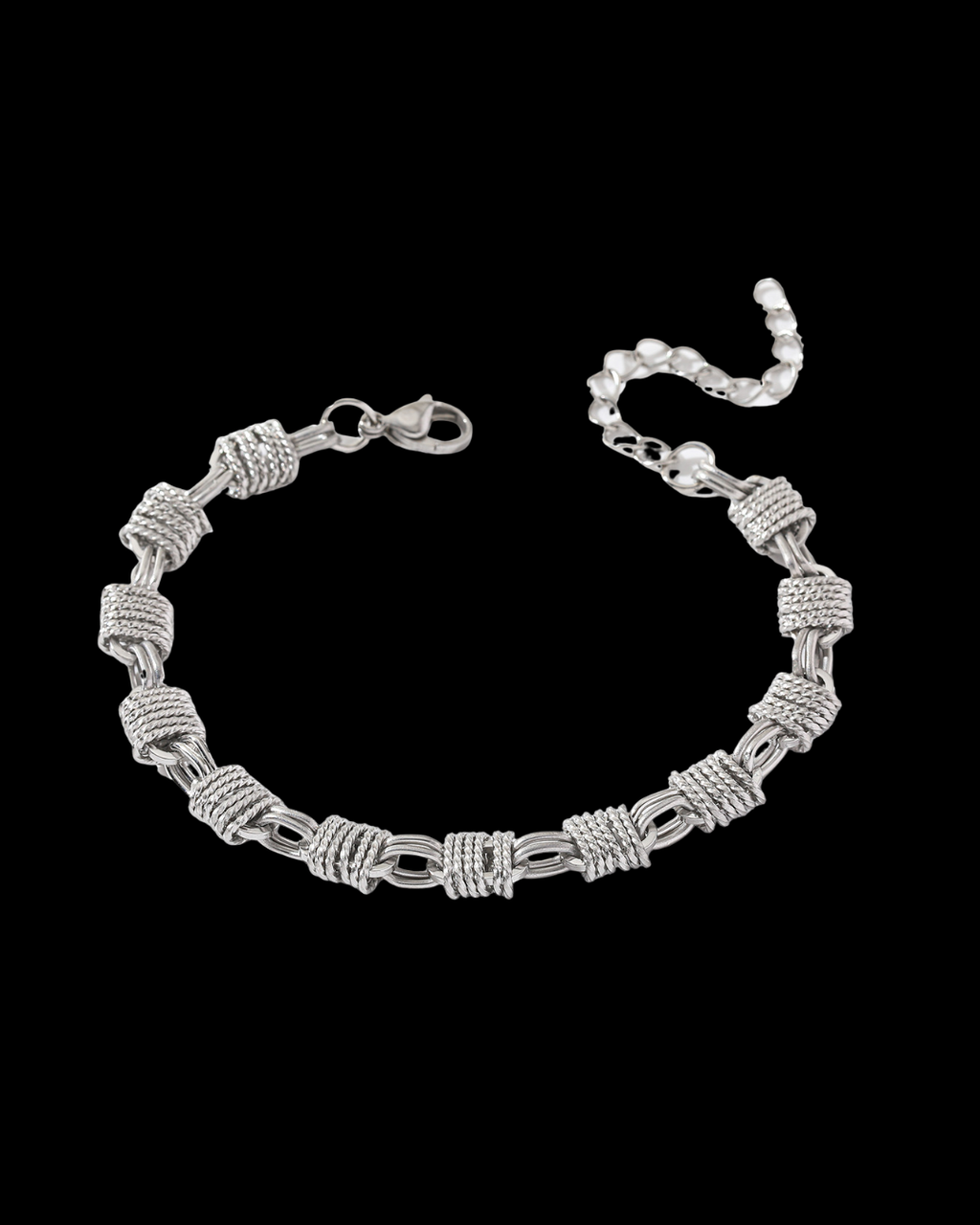 Harper Silver Unisex Bracelet