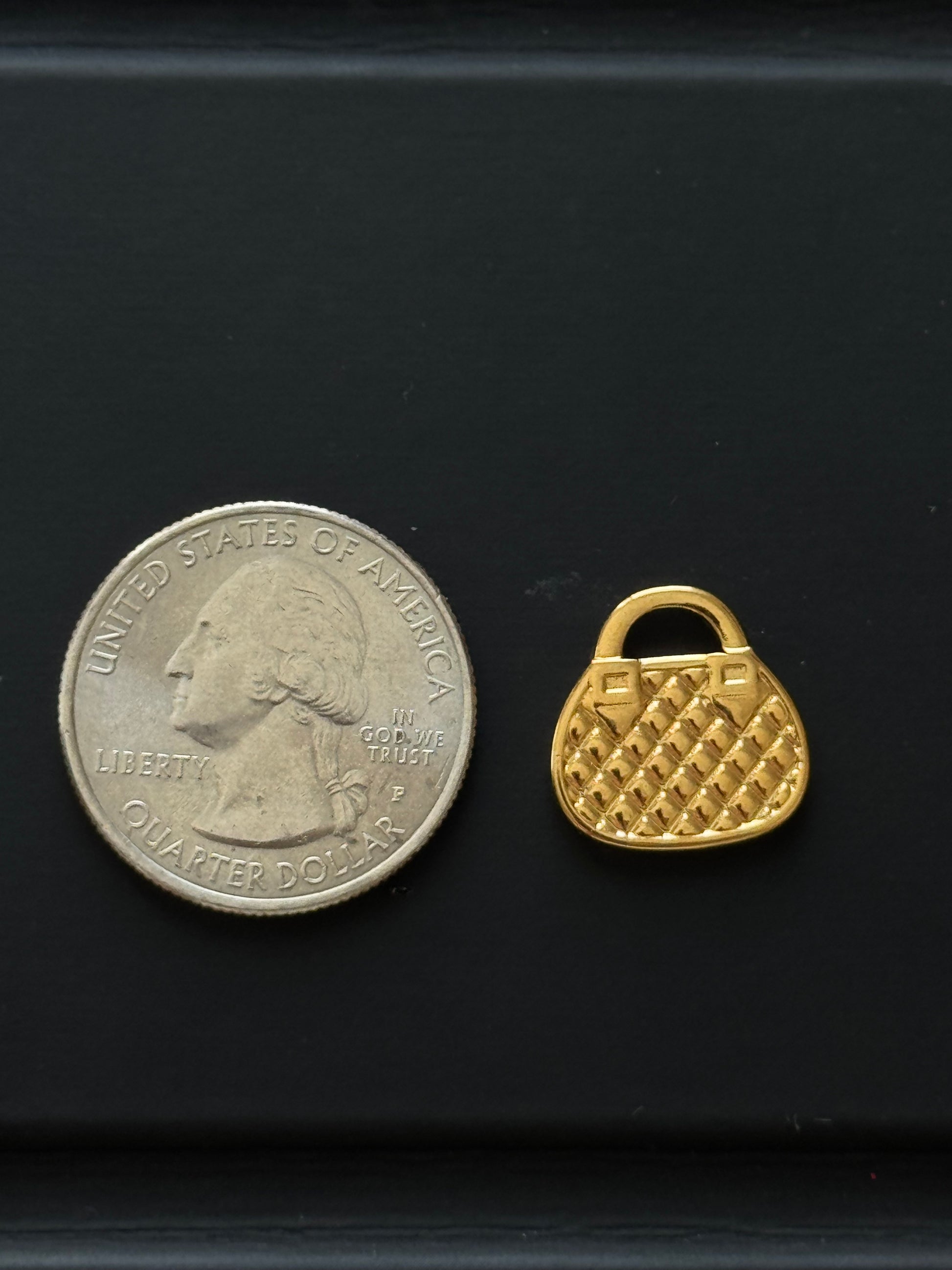 GOLDEN PURSE CHARM
