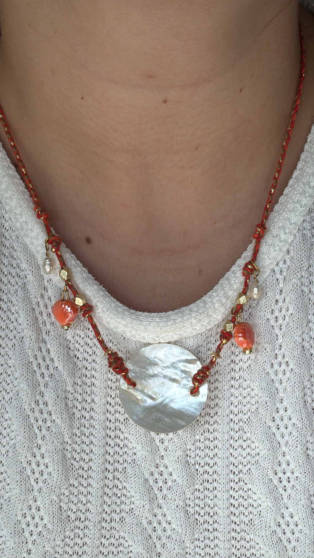 Mola Cord Necklace