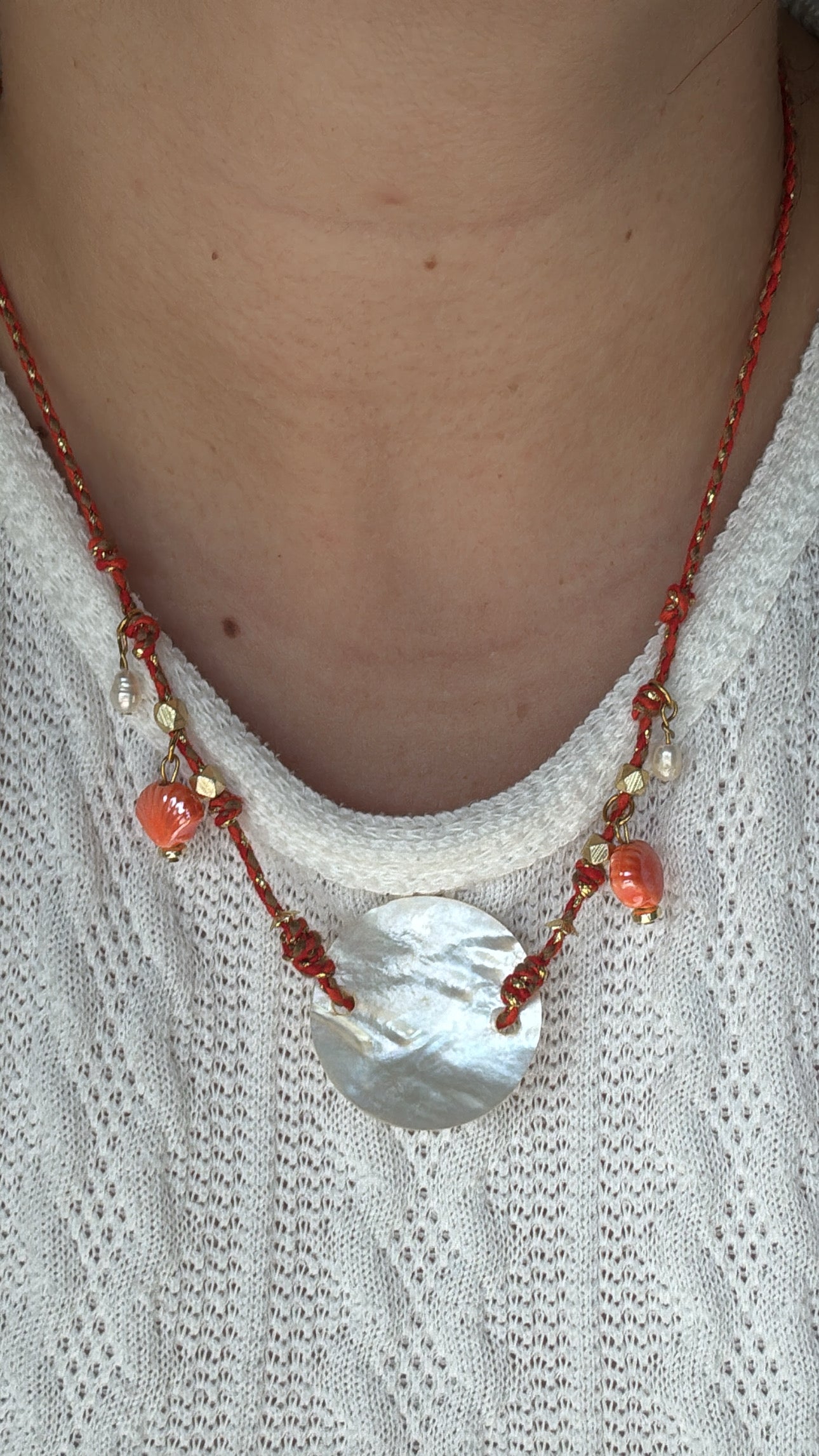 Mola Cord Necklace