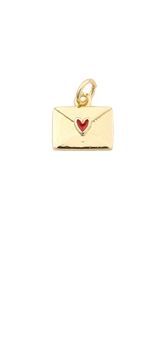 Heart Postal Charm
