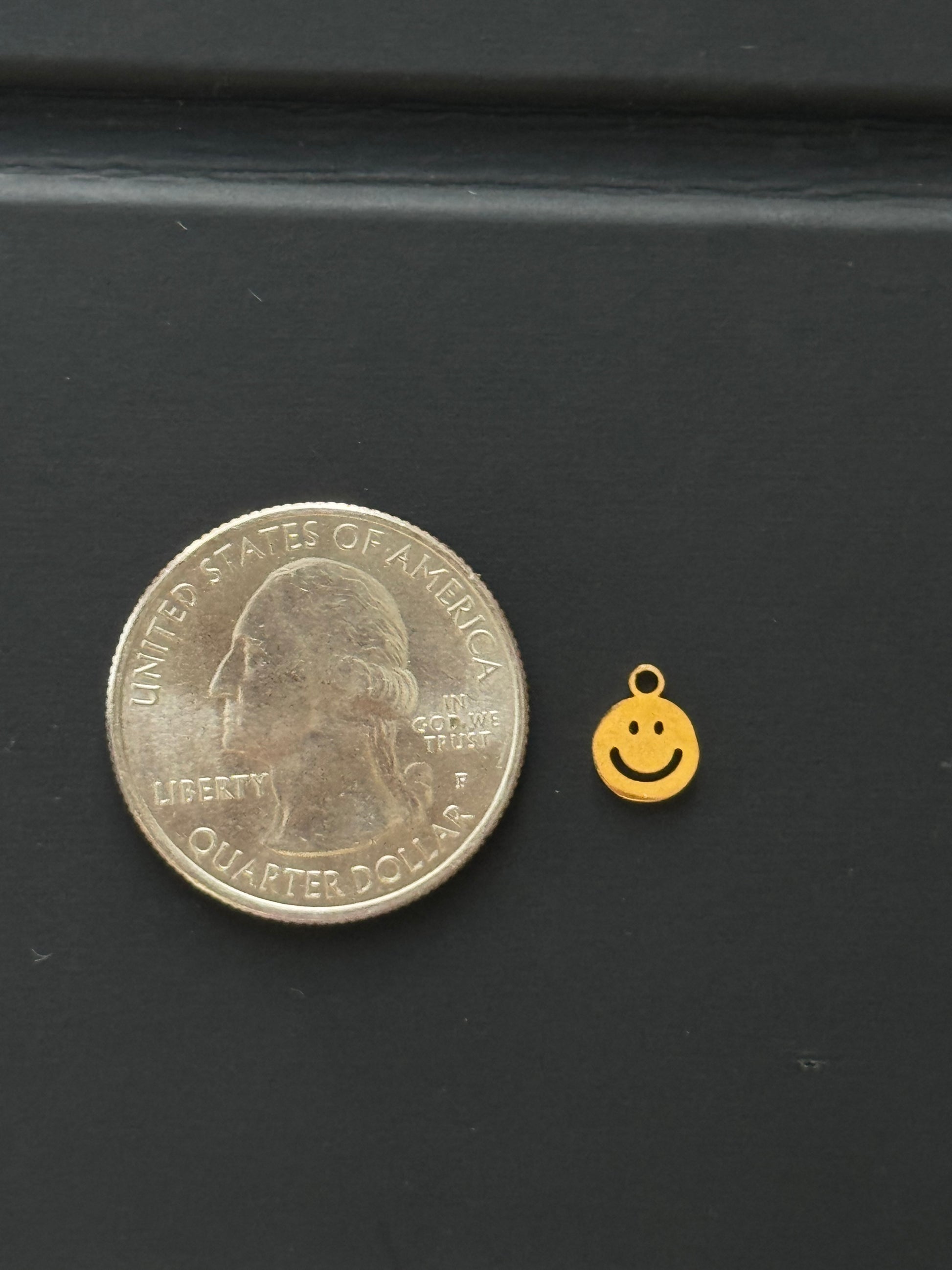 Mini Happy Face Charm