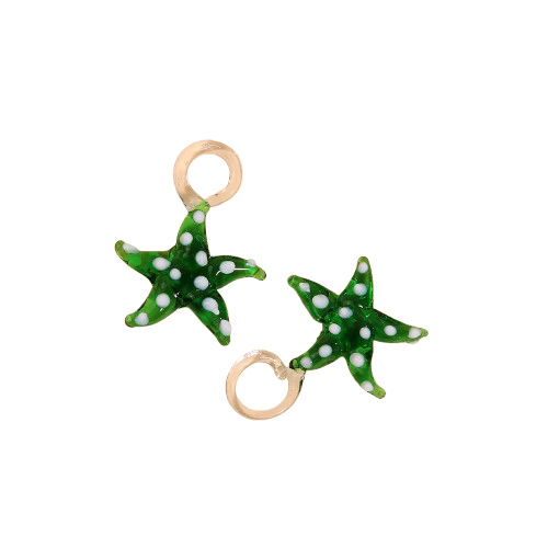Estrella de Mar Cristal Charm