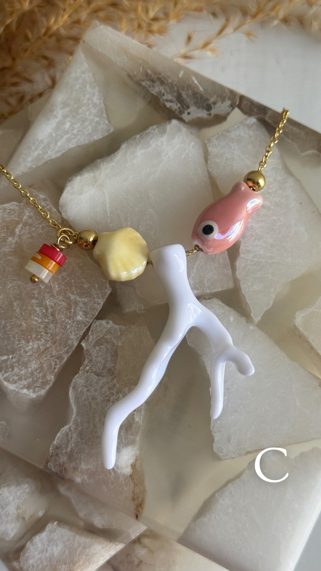 Olas de Coral Necklace