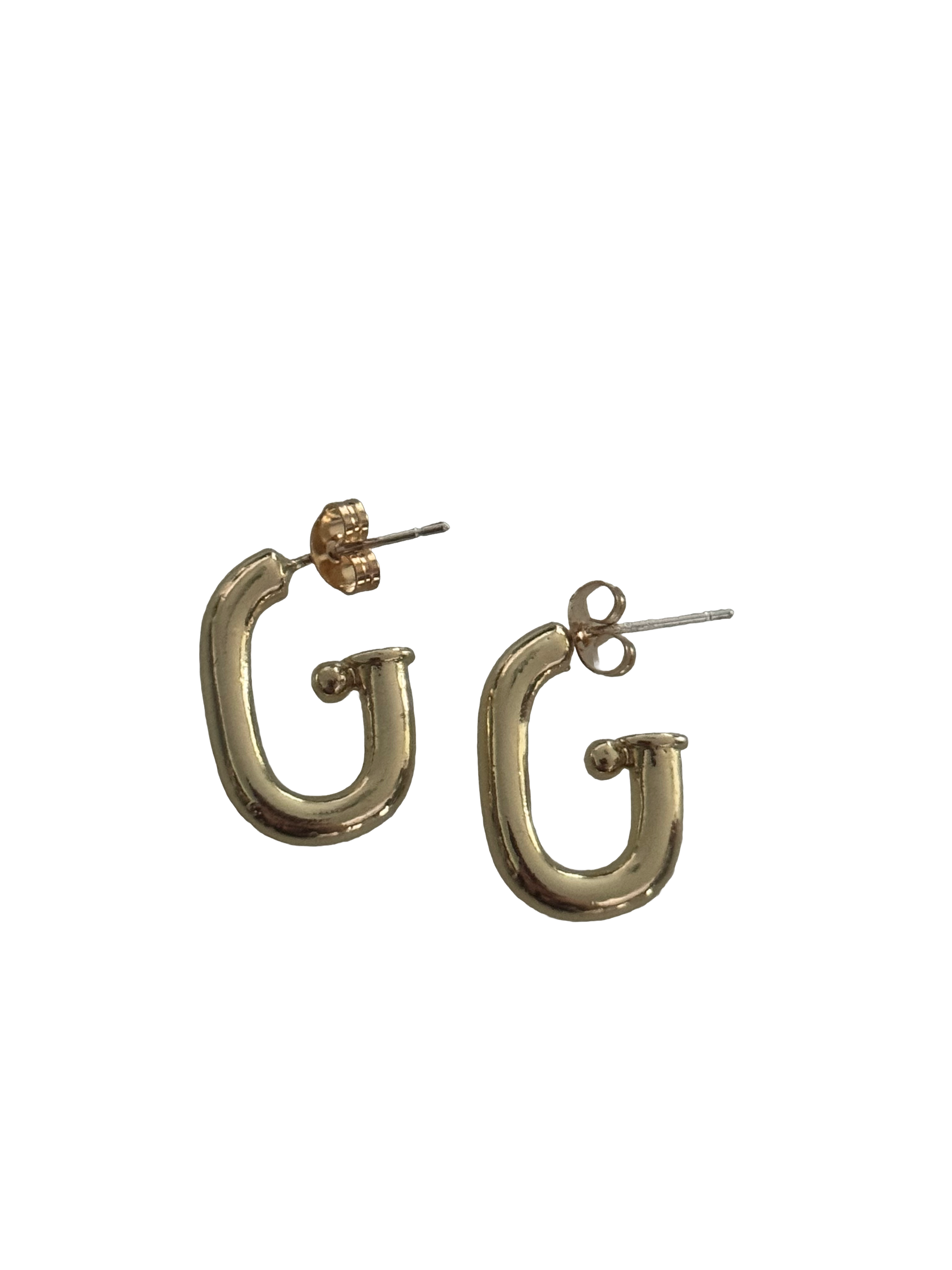 Golden Semi Hoops