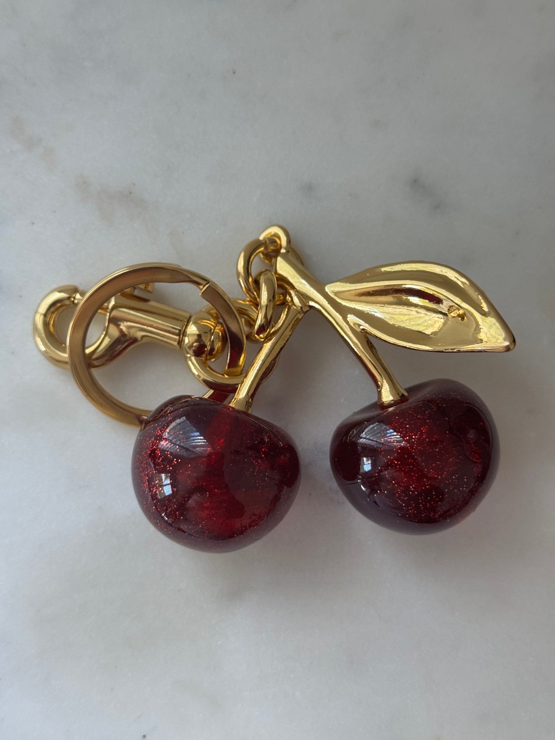 Chunky Cherry Key Chain