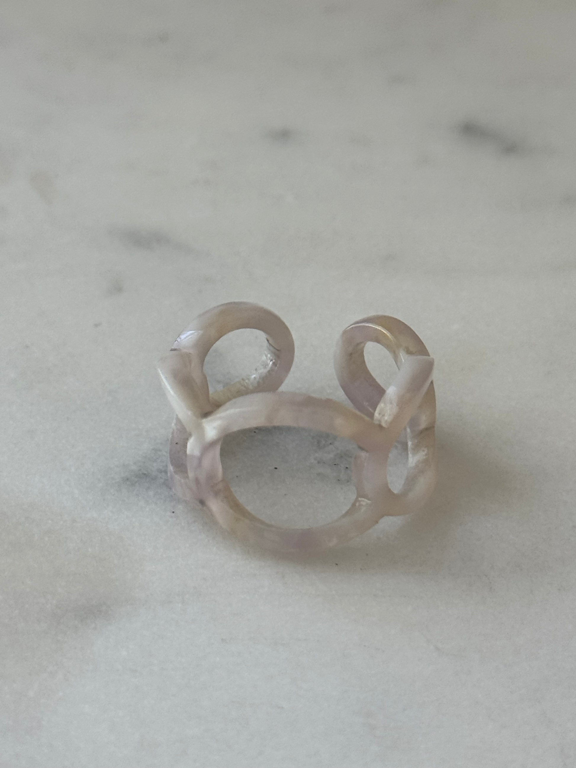Acrylic Marble Ring