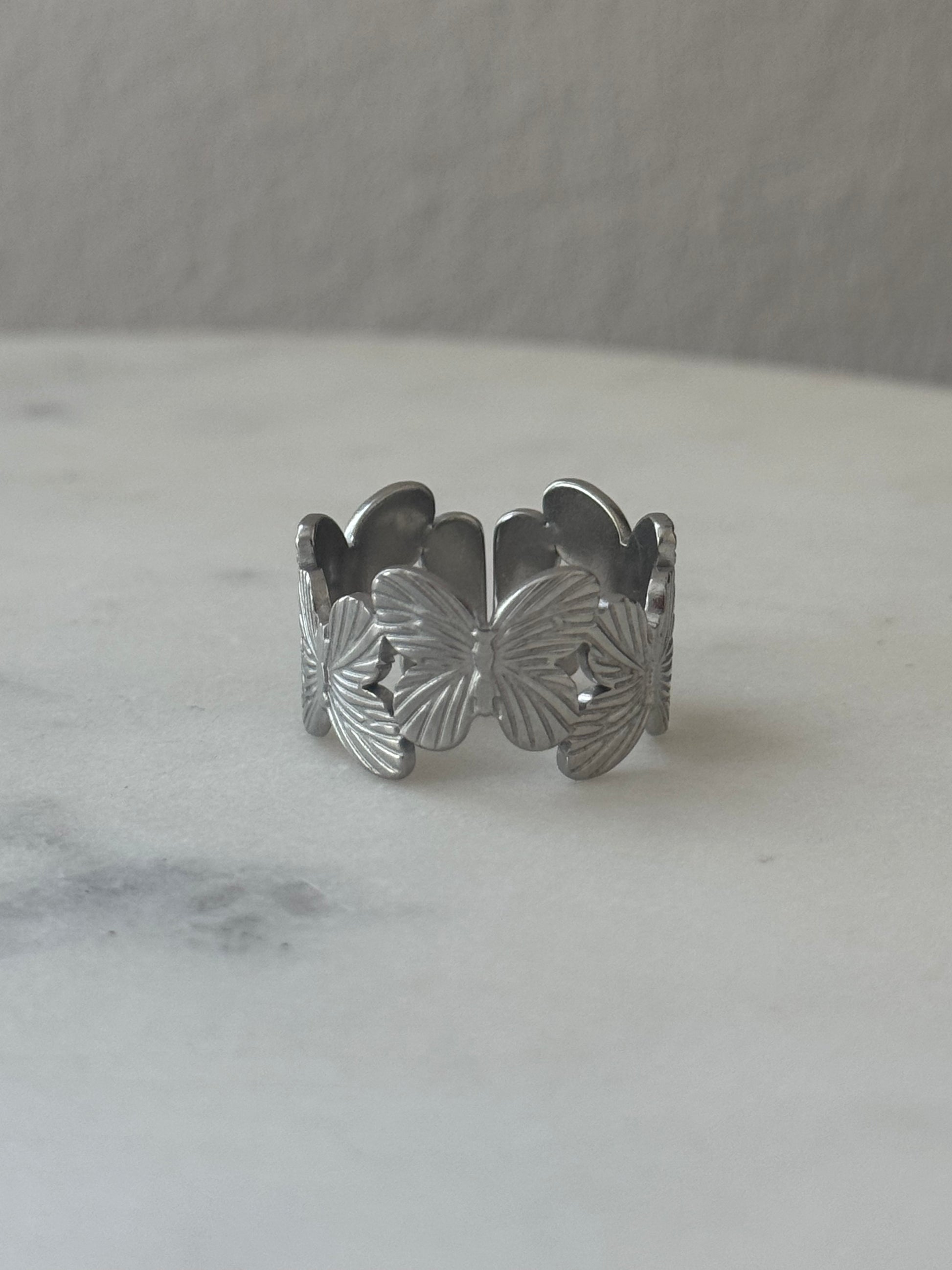 Butterfly Silver Ring