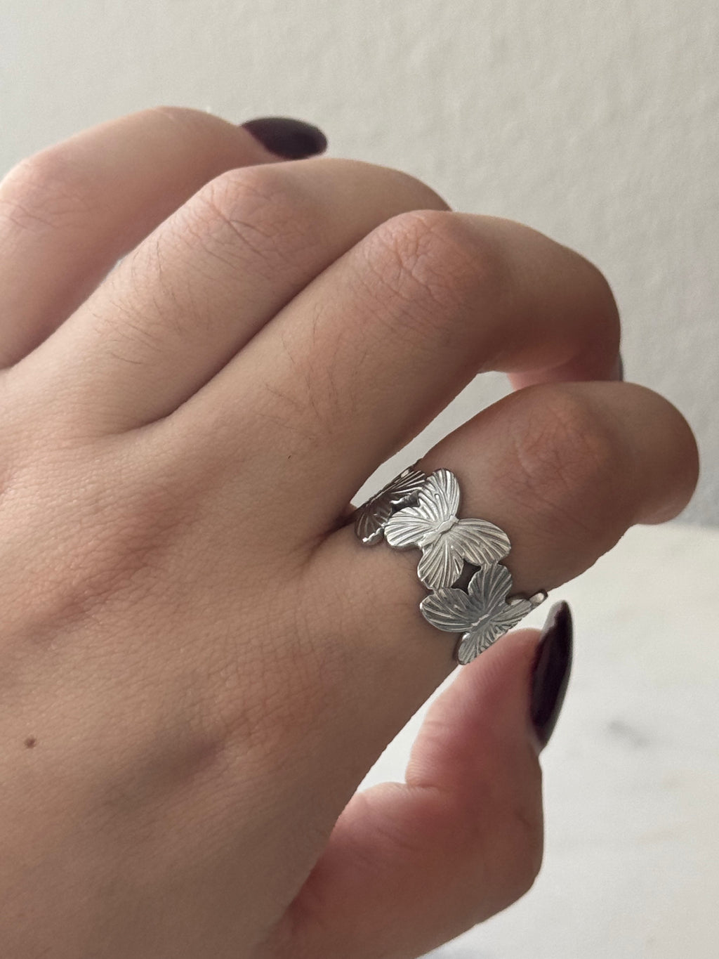 Butterfly Silver Ring