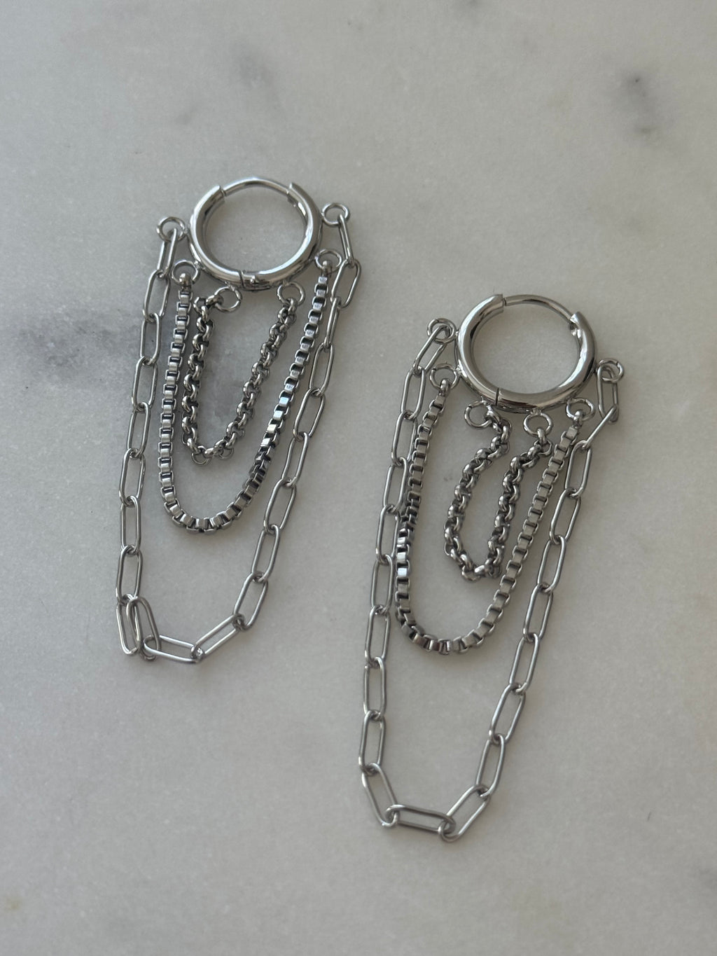 Athena Classy Tassel Hoops