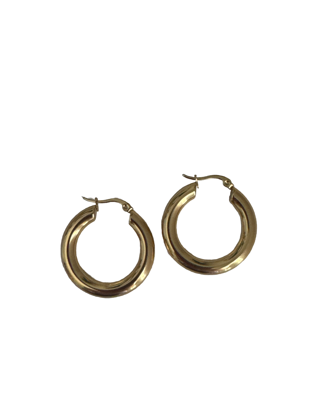 Chunky Golden Hoops