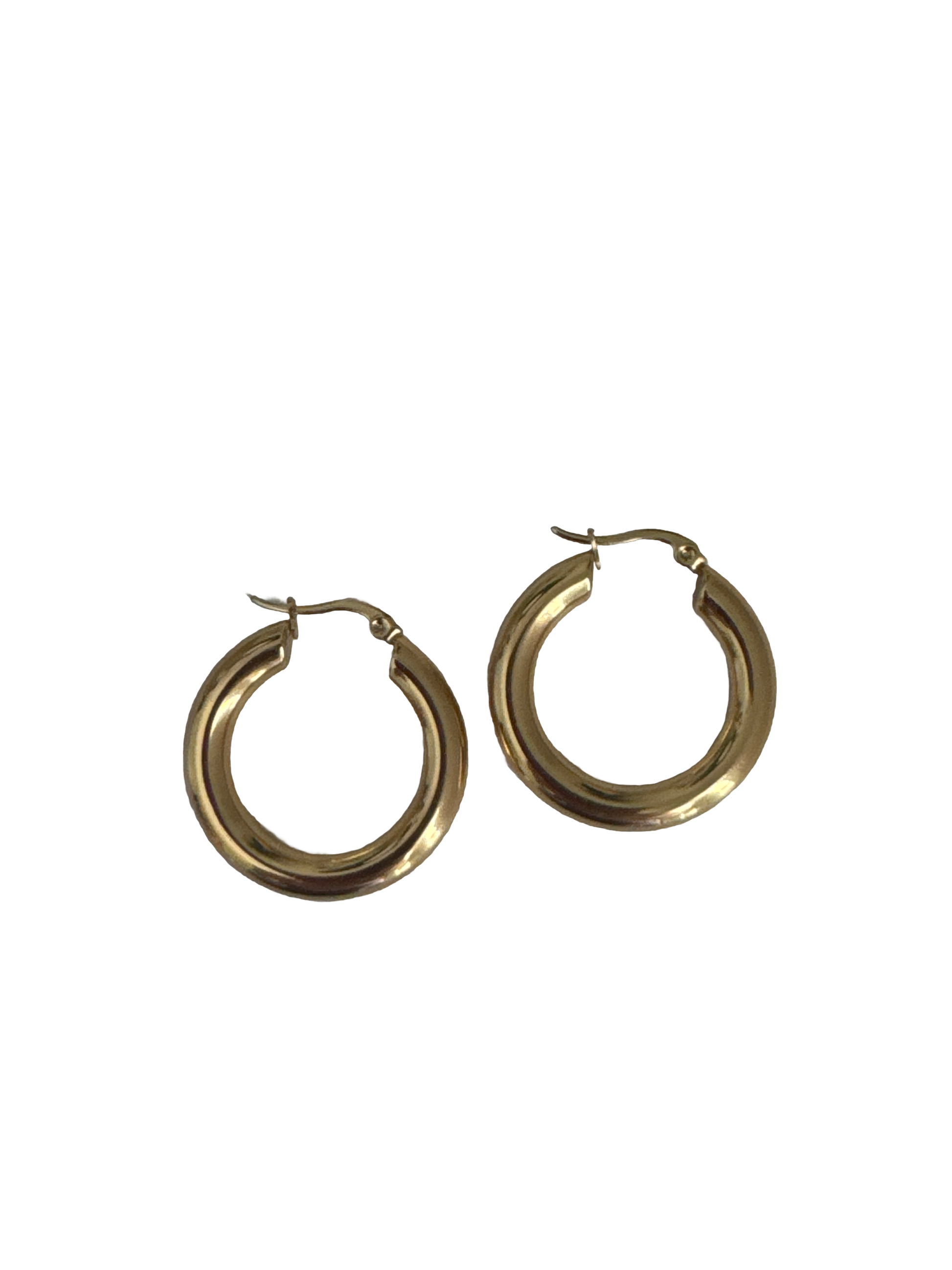 Chunky Golden Hoops